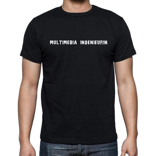 Multimedia Ingenieurin Mens Short Sleeve Round Neck T-Shirt 00022 - Casual