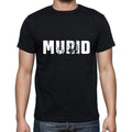murid T-shirt <span>à manches courtes</span> <span>et col rond</span> <span>Homme</span> , 5 lettres <span>Noir</span> , mot 00006