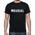 musical, French Dictionary, Men's Short Sleeve Round Neck T-shirt 00009