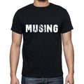 musing ,Men's Short Sleeve Round Neck T-shirt 00004