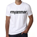 Myanmar Men's Short Sleeve Round Neck T-shirt 00067