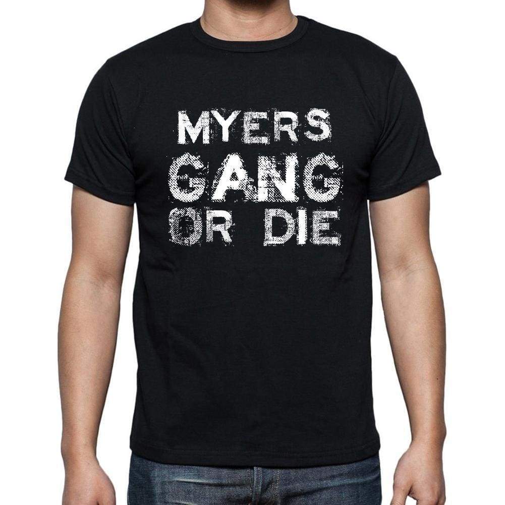 Myers Family Gang Tshirt Mens Tshirt Black Tshirt Gift T-Shirt 00033 - Black / S - Casual