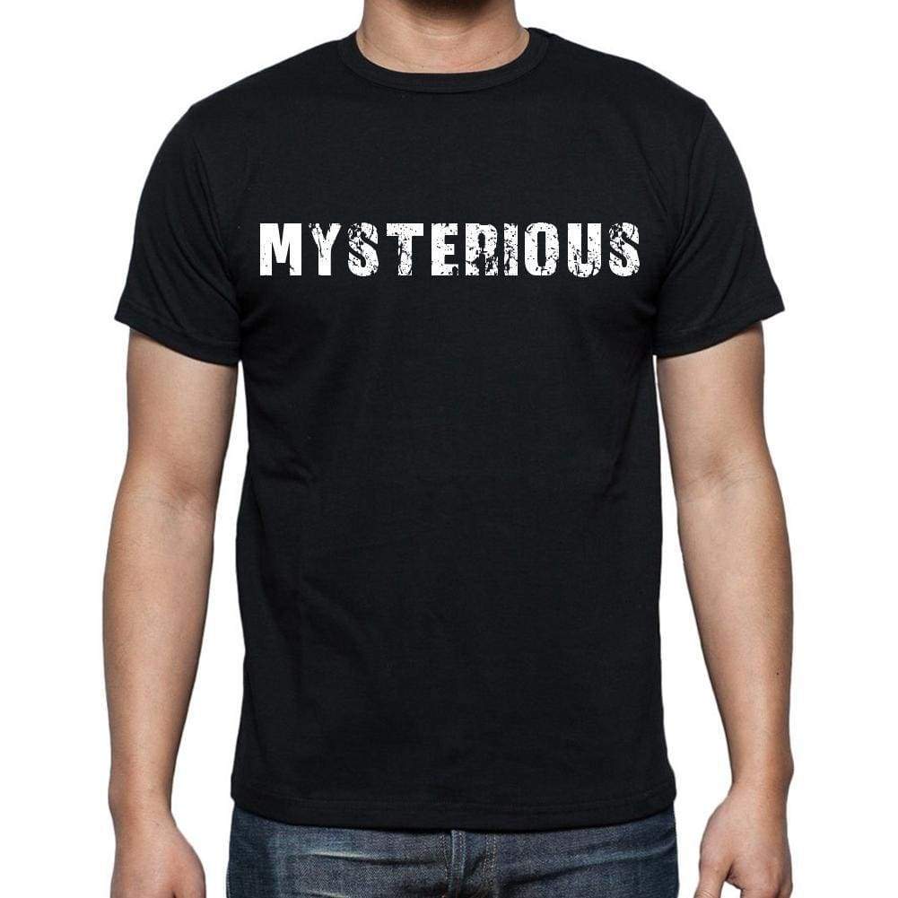 Mysterious Mens Short Sleeve Round Neck T-Shirt - Casual