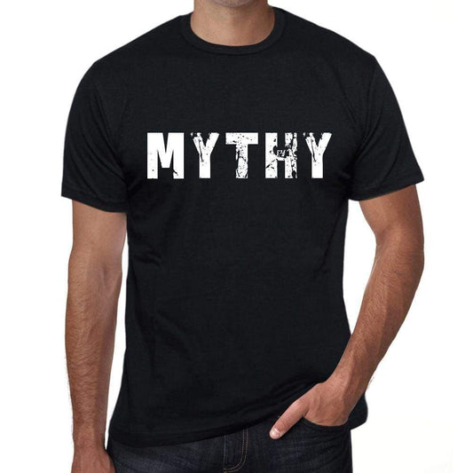 Mythy Mens Retro T Shirt Black Birthday Gift 00553 - Black / Xs - Casual