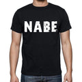 nabe Men's Short Sleeve Round Neck T-shirt 00016