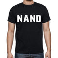 nand Herren Kurzarm-Rundhals-T-Shirt 00016
