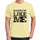 Narrow Like Me Yellow Mens Short Sleeve Round Neck T-Shirt 00294 - Yellow / S - Casual