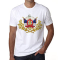 National emblem of France 2 Men's Short Sleeve Round Neck T-shirt 00170