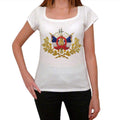 National emblem of France 2 Women's Short Sleeve Scoop Neck Tee 00171
