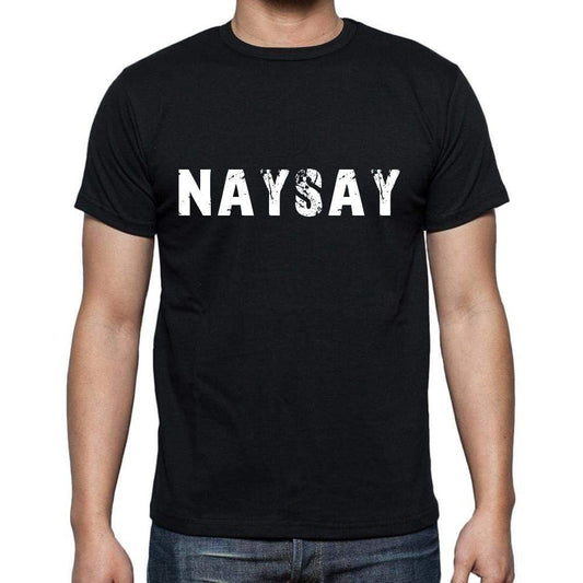 Naysay Mens Short Sleeve Round Neck T-Shirt 00004 - Casual