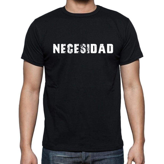 Necesidad Mens Short Sleeve Round Neck T-Shirt - Casual