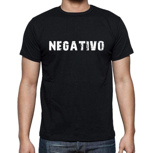 Negativo Mens Short Sleeve Round Neck T-Shirt - Casual
