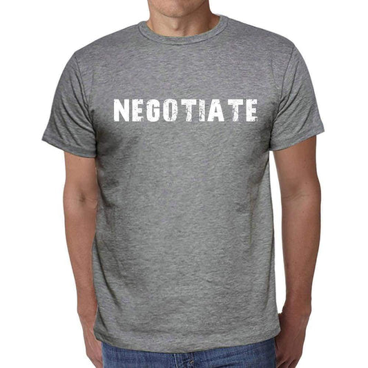Negotiate Mens Short Sleeve Round Neck T-Shirt 00035 - Casual