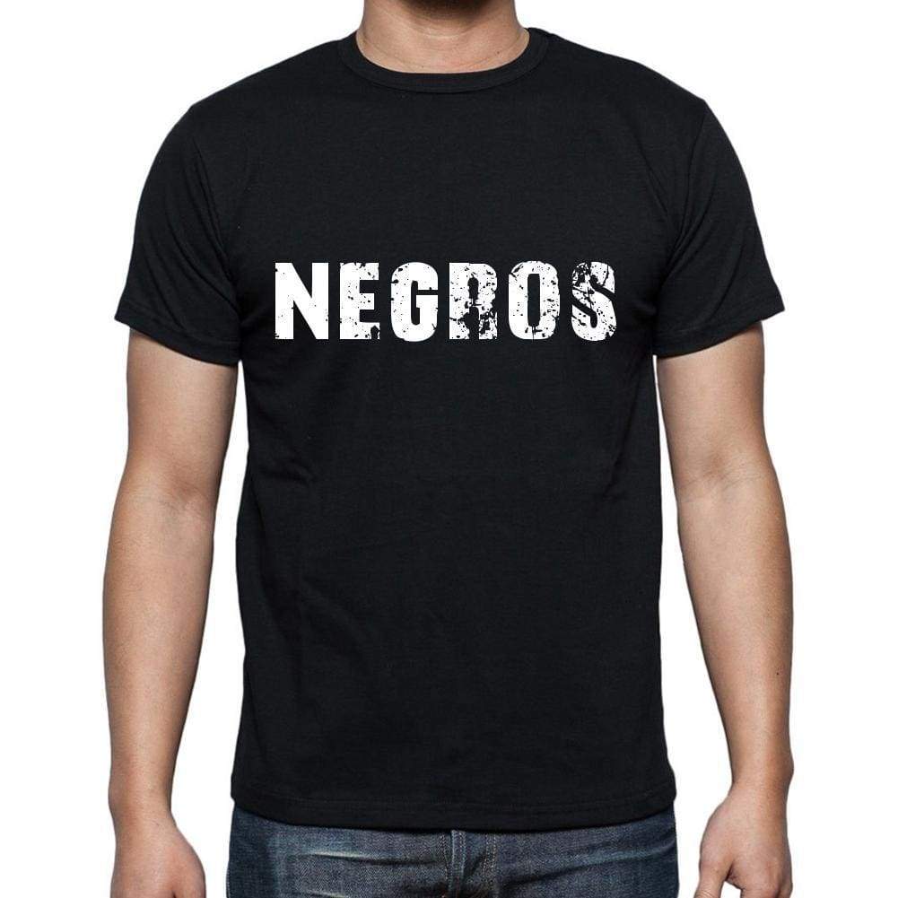 Negros Mens Short Sleeve Round Neck T-Shirt 00004 - Casual
