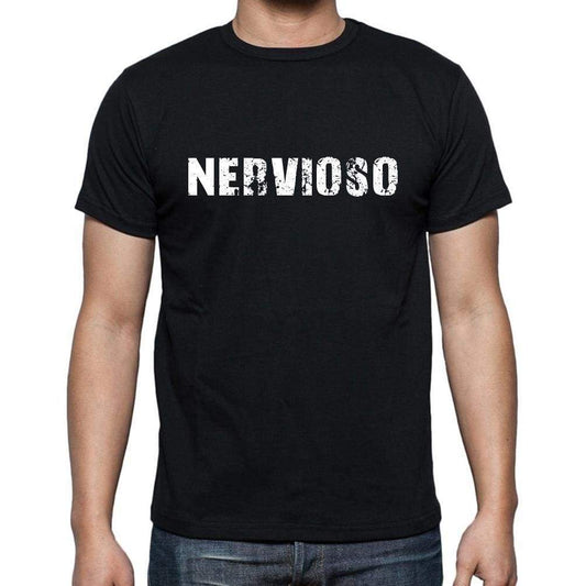 nervioso, <span>Men's</span> <span>Short Sleeve</span> <span>Round Neck</span> T-shirt - ULTRABASIC