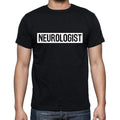 Neurologist t shirt, mens t-shirt, occupation, S Size, Black, Cotton