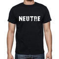 neutre, French Dictionary, Men's Short Sleeve Round Neck T-shirt 00009
