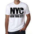 New York City Men's Short Sleeve Round Neck T-shirt