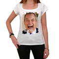Nicolas Sarkozy, Women's Short Sleeve Scoop Neck Tee 00139