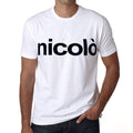 Nicolò Men's Short Sleeve Round Neck T-shirt 00050