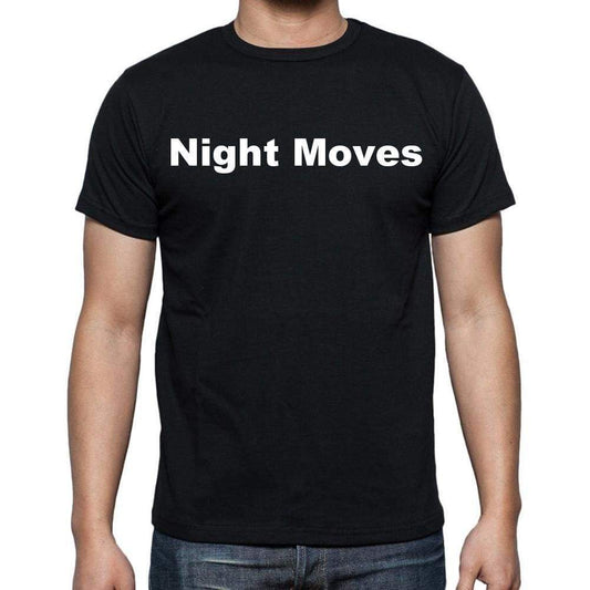 Night Moves Mens Short Sleeve Round Neck T-Shirt - Casual