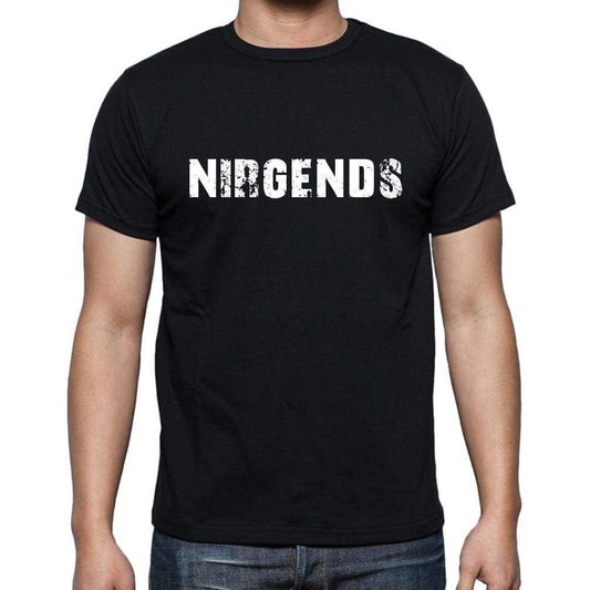 Nirgends Mens Short Sleeve Round Neck T-Shirt - Casual