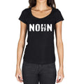 nohn, German Cities Black, Women's Short Sleeve Round Neck T-shirt 00002