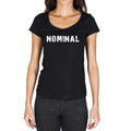 nominal, French Dictionary, Women's Short Sleeve Round Neck T-shirt 00010
