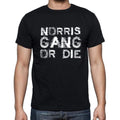 NORRIS Family Gang Tshirt, Men's Tshirt, Black Tshirt, Gift T-shirt 00033