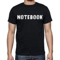 notebook Men's Short Sleeve Round Neck T-shirt