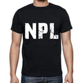 npl men t shirts,Short Sleeve,t shirts men,tee shirts for men,cotton,black , 3 letters