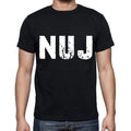 nuj men t shirts,Short Sleeve,t shirts men,tee shirts for men,cotton,black , 3 letters