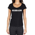 nußbaum, German Cities Black, Women's Short Sleeve Round Neck T-shirt 00002