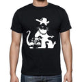 NY Ghetto Rat Black Gift Tshirt, Men's tee, Black 00191