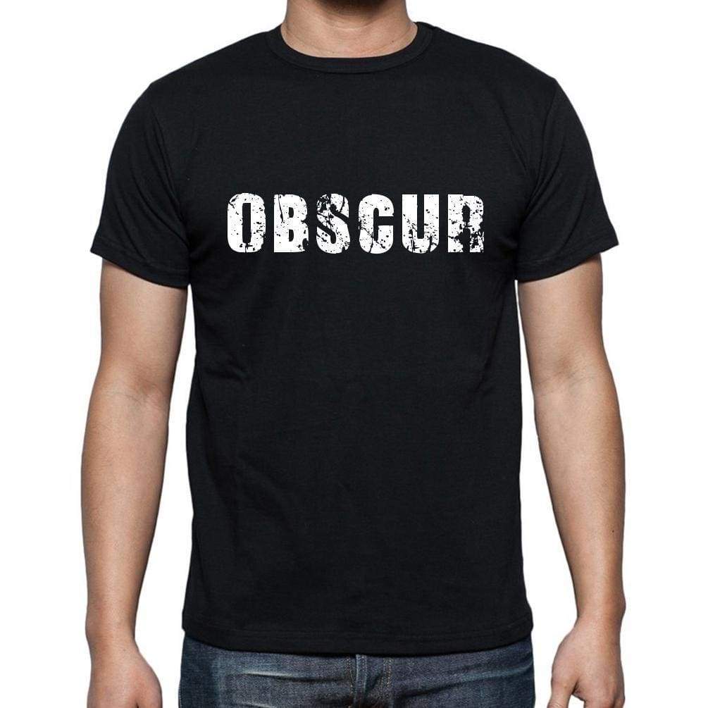 Obscur French Dictionary Mens Short Sleeve Round Neck T-Shirt 00009 - Casual