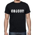 obscur, Französisches Wörterbuch, Herren-Kurzarm-Rundhals-T-Shirt 00009
