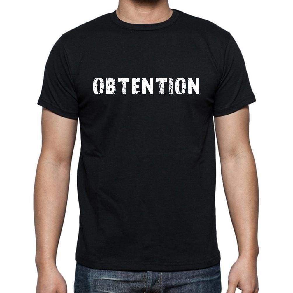 Obtention French Dictionary Mens Short Sleeve Round Neck T-Shirt 00009 - Casual
