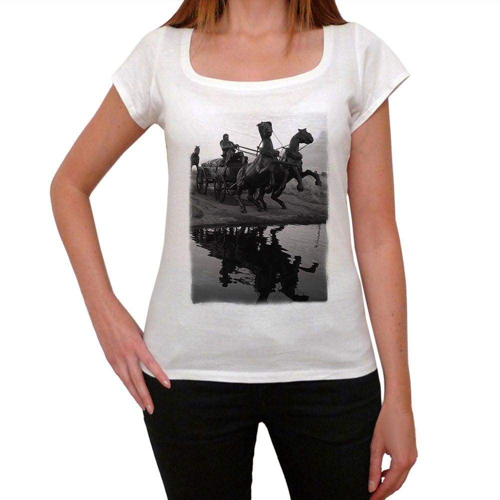 Oklahoma Land Rush Of 1889 Womens Short Sleeve Round Neck T-Shirt 00111