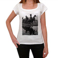 Oklahoma Land Rush of 1889 Women's Short Sleeve Round Neck T-shirt 00111