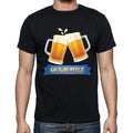Oktoberfest 2 Beers, Oktoberfest T-shirt, Men's Black T-shirt,100% cotton 00202