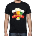 Oktoberfest 3 Beers, Oktoberfest T-shirt, Men's Black T-shirt,100% cotton 00202