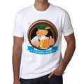 Oktoberfest 4, Oktoberfest T-shirt, Men's White tee, 100% Cotton 00179