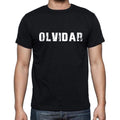 olvidar, kurzärmliges Herren-T-Shirt mit Rundhalsausschnitt