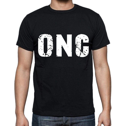 Onc Men T Shirts Short Sleeve T Shirts Men Tee Shirts For Men Cotton Black 3 Letters - Casual