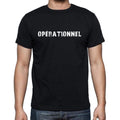 opérationnel, Französisches Wörterbuch, Herren-Kurzarm-Rundhals-T-Shirt 00009