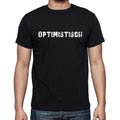 optimistisch, Men's Short Sleeve Round Neck T-shirt