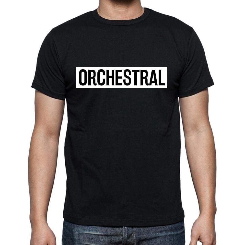 Orchestral T Shirt Mens T-Shirt Occupation S Size Black Cotton - T-Shirt