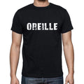 oreille, French Dictionary, Men's Short Sleeve Round Neck T-shirt 00009
