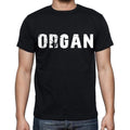 organ Men's Short Sleeve Round Neck T-shirt , Black T-shirt EN