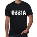 ossia Men's Retro T shirt Black Birthday Gift 00553